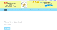 Desktop Screenshot of bridgewaterpediatrics.com
