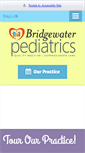 Mobile Screenshot of bridgewaterpediatrics.com